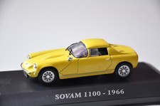 Jolie SOVAM (Renault 4) 1100 coupé 1966 jaune IXO presse 1/43 neuve