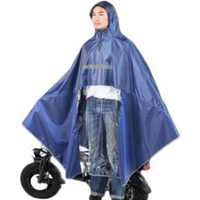 Vélo Veste de Pluie Poncho Imperméable Cape pour Mobilité Scooter Extérieur