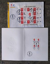 J.O. Albertville 1992 Premier Jour 12 Documents philatéliques + Souvenirs divers