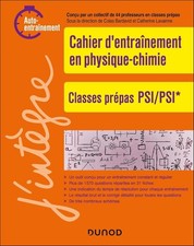 CAHIER D'ENTRAINEMENT EN