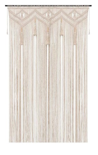 Macrame curtain wall - macrame,