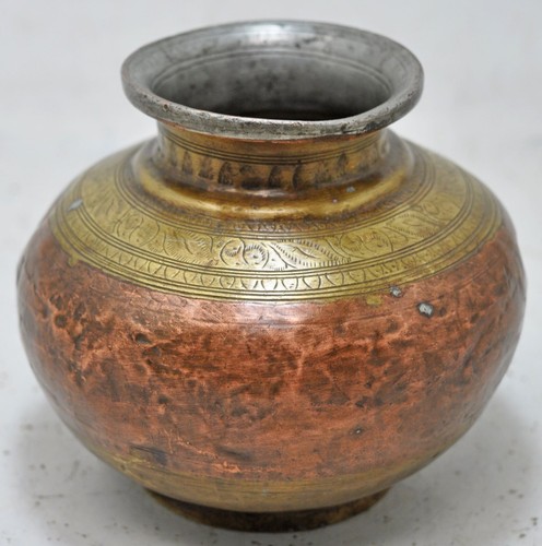Pot eau ronde laiton - eau,