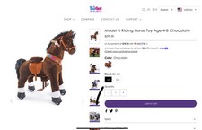 PonyCycle Authentic Ride on