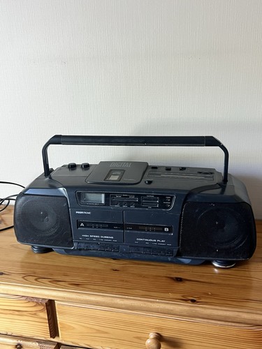 Radiocassette double et - ,