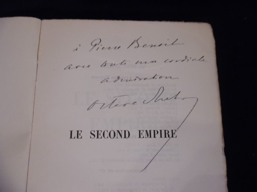 Livre dédicacé envoi - livre,