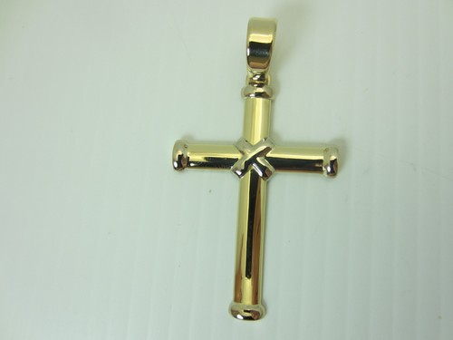 14k jaune blanc pendentif - blanc,