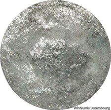 H1861 Rare Epreuve Uniface Louis XV Essaim Abeilles Ruche Trésor Royal 1737 UNC