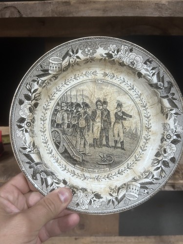 Creil assiette parlante - creil,