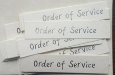 Etiquettes de mariage -