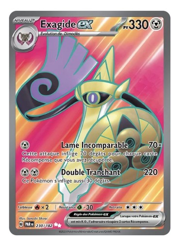 Carte pokemon exagide - exagide, ex