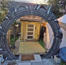 PORTE DES ETOILES STARGATE SG1 résine diametre 3.00 mètres
