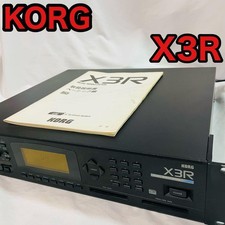 Korg X3R Son Module Synthe Clavier Usé Avec Puissance Câble Manuel