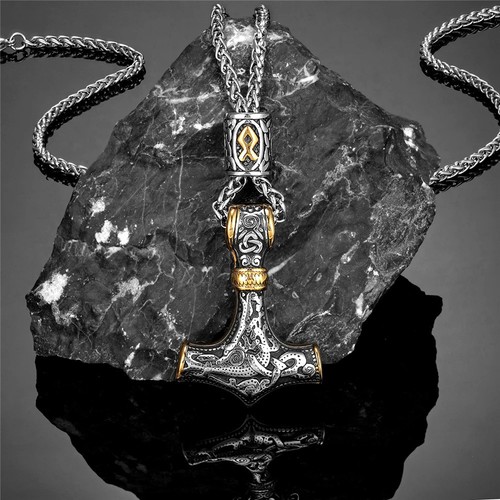 Collier pendentif inox homme - pendentif,