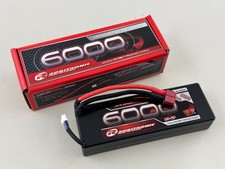 Batterie LiPo Robitronic 6000mAh 2S 50C Pack De Course T-Plug R05227 Modélisme