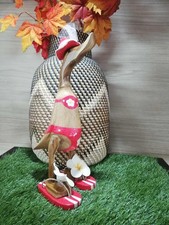 canard de bali fait main teck