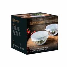 Nachtmann Set de 2 coupes Bossa Nova 15 cm avec couvercles, verre cristal, si...