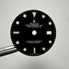 Rolex Explorer 2 II Cadran 16570 16550 Noir Style Vintage