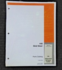 Véritable CASE 440 Mini Uni Chargeur Tracteur Pièces Manuel Catalogue Scellé