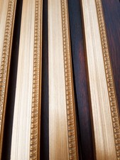 Lot de 4 baguettes en bois