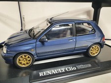 NOREV 1/18 RENAULT  CLIO WILLIAMS BON ETAT  EN BOITE  bx A10
