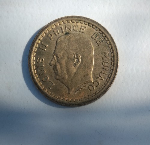 Monaco pièce francs 1943 - francs,