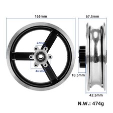 Pièces de scooter moyeu de