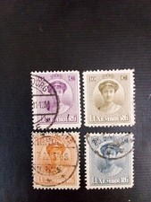 Timbres Luxembourg - oblitérés-1922-Grande Duchesse Charlotte