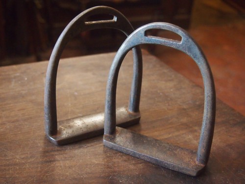 Paire etrier cavalerie - etrier, de