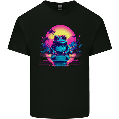 Retrowave grenouille un - retrowave, en