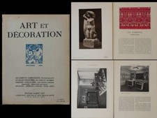 ART ET DECORATION -DECEMBRE 1926- SAMPOT, ARMAND GUILLAUMIN, SALON AUTOMNE