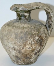 -JOLIE PETITE CRUCHE CRUCHON TERRE CUITE XVIIIe La Chapelle des pots Jus grenier