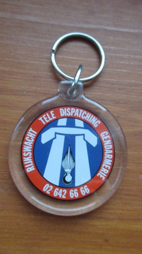 Porte clé vintage rijkswacht - clé,