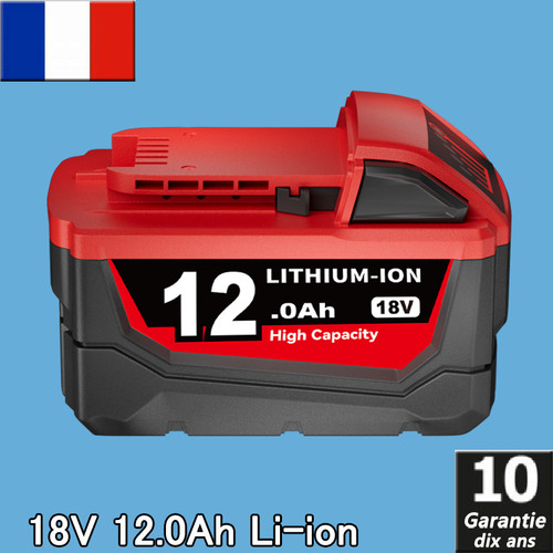 18v pour batterie milwaukee - 18v,