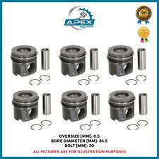 Moteur Diesel JAGUAR XF XJ 3.0 D 306DT AJV6D Pistons 84.5MM X6 9X2Q6K108CB -0.50