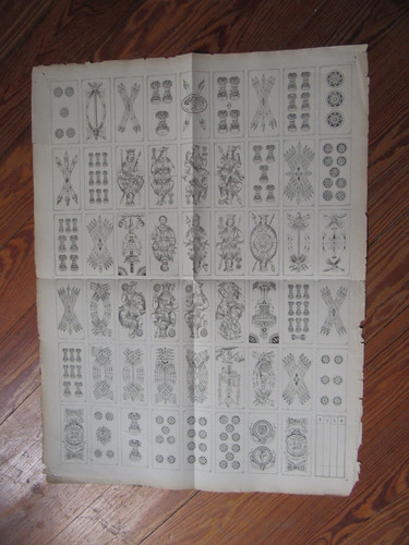 Grande gravure 1900 cartes - grande, a