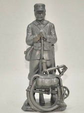 Mokarex  diorama ww1 grande guerre chasseur cycliste + vélo sans manque