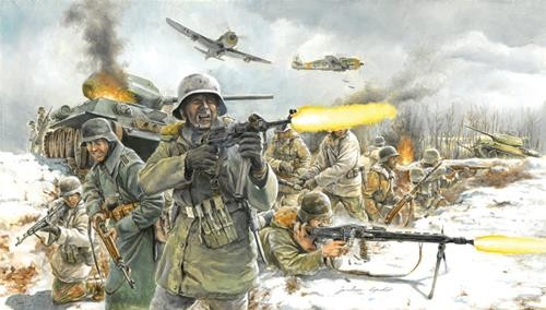 Italeri german infantry - 1:72,