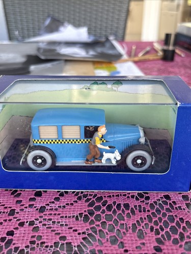 Voiture tintin le taxi - le,