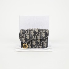 Dior Portefeuille en cuir à