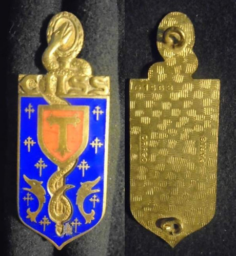 Insigne militaire centre - militaire,