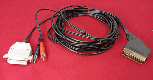 Câble fil scart rgb - scart, pour