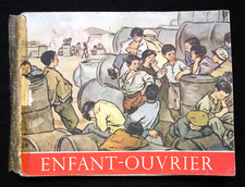 BD ENFANT OUVRIER GUERRE CHINE JAPON WWII KAO YUPAO POLITIQUE PROPAGANDE EO 1954