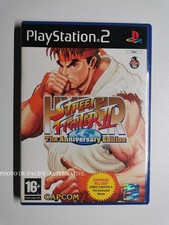 jeu HYPER STREET FIGHTER II pour playstation 2 PS2 francais anniversary COMPLET