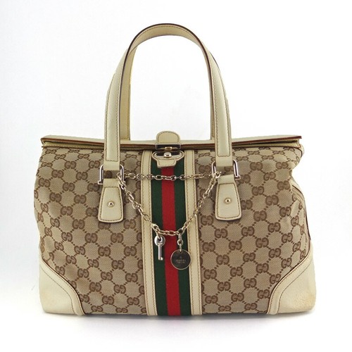 Sac gucci canvas 150335 - sac, gg