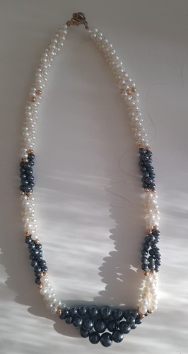 Collier perles fines - collier,