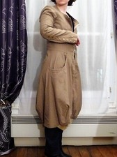 ? Veste Cintrée Longue et Légère Beige à Manches Longues- Taille 1- Deca