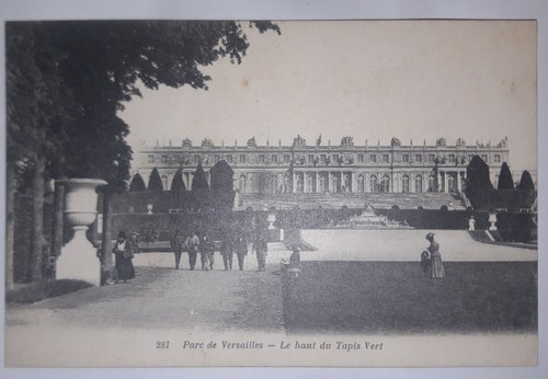 Cpa versailles le - 78, haut