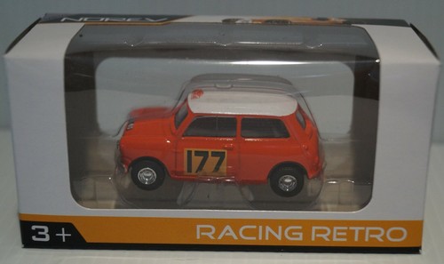 Norev mini cooper racing - racing, retro