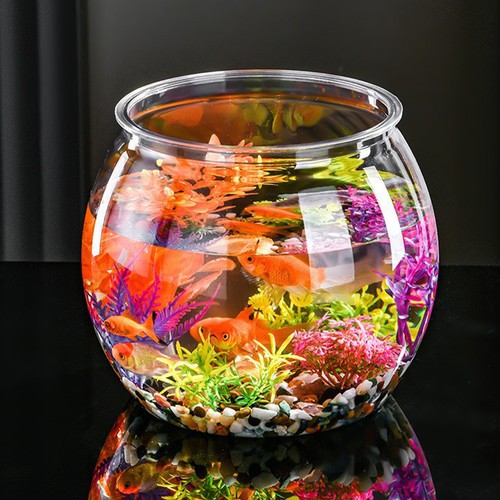 Transparent aquarium tank - transparent,