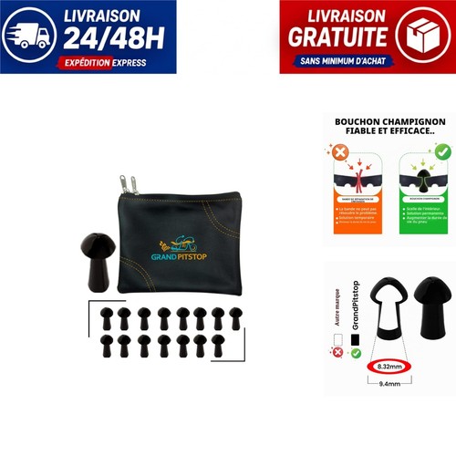 Kit réparation pneu tubeless